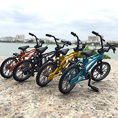 luosh Mini Dedo Bicicleta Juguetes Bicicleta de montaña Mini Bicicleta Modelo de Juguete Manualidades Decorativas