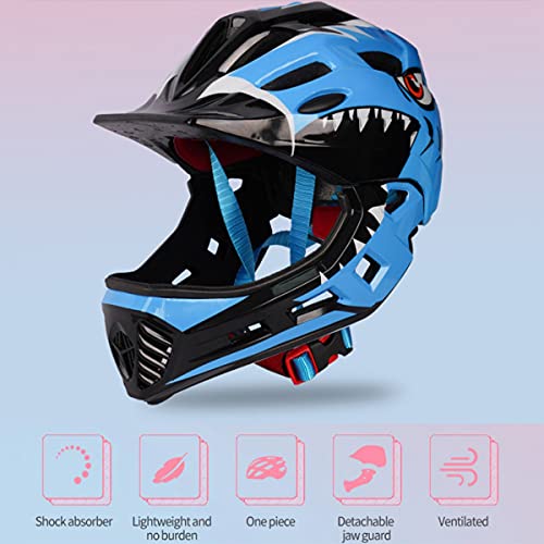 LXQLLJJD Casco De Bicicleta para Niños Casco Integral Ultraligero Desmontable Y Ajustable Apto para Patinetas, Scooters, Patines De Ruedas, Equipo De Protección 3-12 Años,Rojo