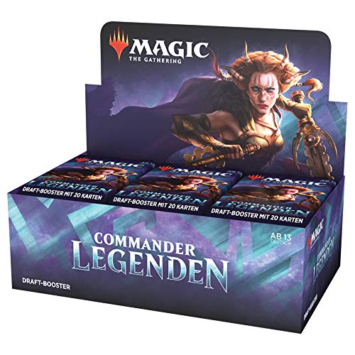 Magic: The Gathering Commander Legenden Draft-Booster Display (24 Paquetes) - Versión Alemana