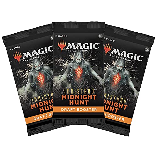 Magic: The Gathering Innistrad: Midnight Hunt 3-Booster Draft Pack