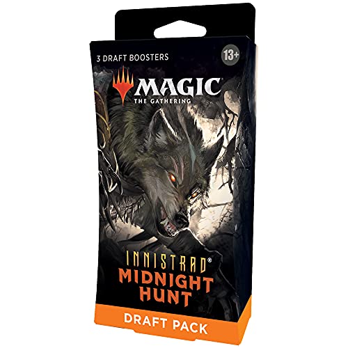 Magic: The Gathering Innistrad: Midnight Hunt 3-Booster Draft Pack