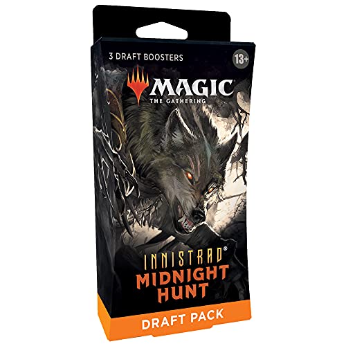 Magic: The Gathering Innistrad: Midnight Hunt 3-Booster Draft Pack