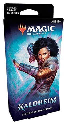 Magic: The Gathering Kaldheim Paquete de 3 Refuerzos, 45 Tarjetas mágicas