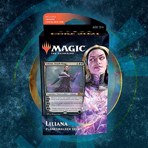 Magic: The Gathering Liliana Death Mage Planeswalker Deck