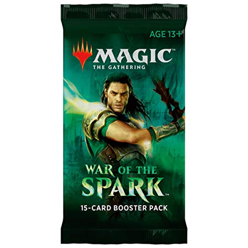 Magic The Gathering MTG BD-EN War of The Spark Booster Pack, Multi