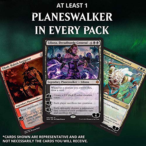 Magic The Gathering MTG BD-EN War of The Spark Booster Pack, Multi