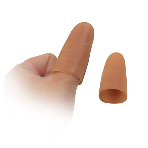 Mágico Trucos De Dedo, Magia Ilumina Los Pulgares Que Brillan Intensamente Pulgares De Punta Ligera Magic Prop Fake Finger para Fiesta Aleatorio De Color