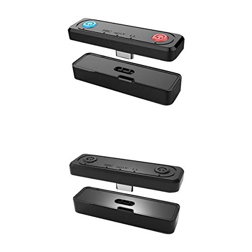 MagiDeal Transmisor Adaptador Bluetooth De 2 Piezas para Switch / Switch Lite / PS4