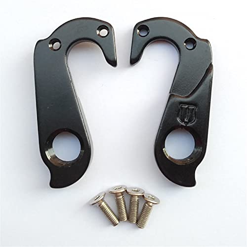 MAIOPA Duradera 2pc Bicycle Gear Trasero Desperilleur Hanger Mech Dropout para Cervel Orca Cervelo R Series R5 VWD Cervelo S2 S3 S5 Bicicleta de Marco de Carbono Fáciles de reemplazar (Color : Black)