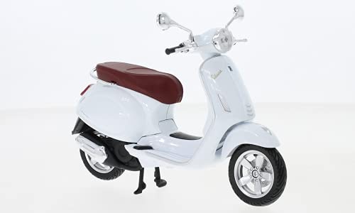 Maisto 39540-16886 Vespa Primavera 150 - Maqueta de moto (escala 1:18), color blanco