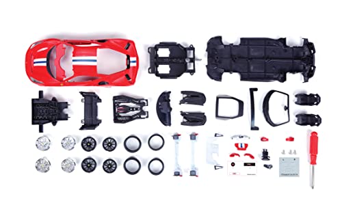 Maisto- Kit Ferrari 488 Pista en Color Rojo 39135, Multicolor (39135-00000022)