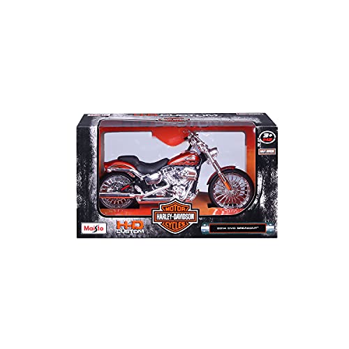 Maisto Modelo Modelo de exposición Motocicleta Harley Davidson CVO 01:12 Breakout 2014 532 327