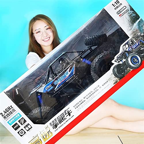 Mando a distancia de alta velocidad para todo tipo de terrenos fuera de la carretera con batería de litio recargable eléctrica RC Auto Off-Road vehículo juguete Pascua Navidad Niña mejor Ge