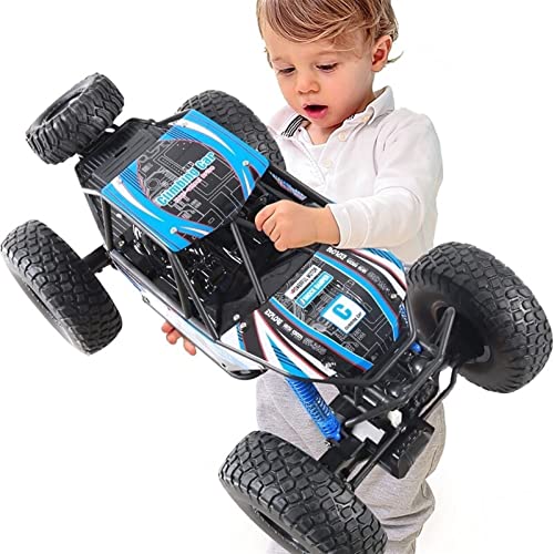 Mando a distancia de alta velocidad para todo tipo de terrenos fuera de la carretera con batería de litio recargable eléctrica RC Auto Off-Road vehículo juguete Pascua Navidad Niña mejor Ge