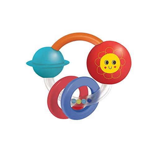 Manhattan Toy Flowerific Fun Teether Rattle & Clutching Toy