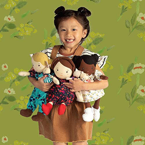 Manhattan Toy Playdate Friends Harper - Muñeca Lavable a máquina y Secadora (35,56 cm), diseño de Peluche