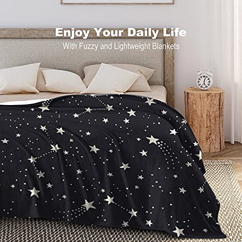 Manta Bebe Galaxy Cielo Estrellado Manta De Franela Suave Y Confortable para Dormir Cuna/Cochecito/Cesta De Moisés/Viaje 100×130cm