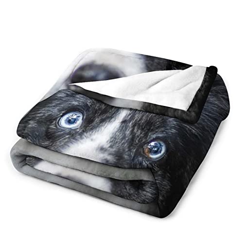 Manta Bebe Perro Inteligente Manta De Franela Suave Y Confortable para Dormir Cuna/Cochecito/Cesta De Moisés/Viaje 100×130cm