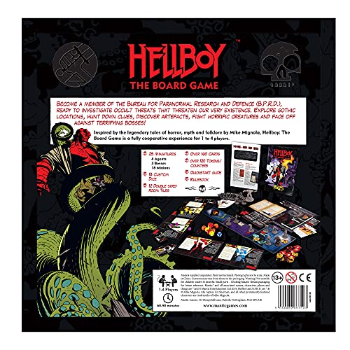 Mantic Games MGHB101 Hellboy: El juego de mesa, varios colores , color/modelo surtido