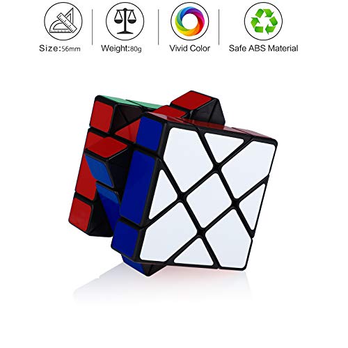 Maomaoyu Fisher Cube Speed Cube 3D Puzzle Cube Velocidad Cubo Niños Juguetes Educativos