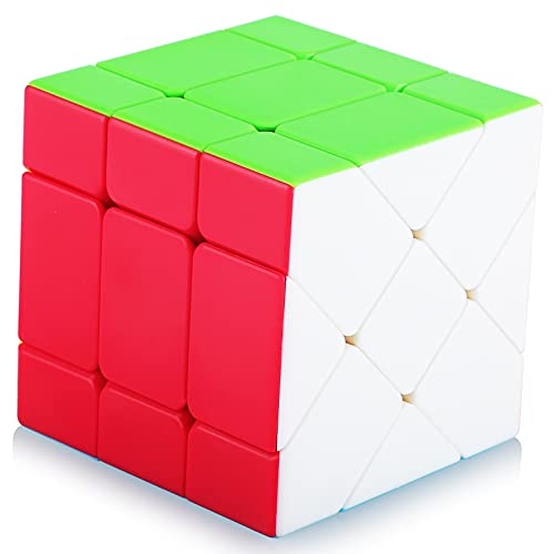 Maomaoyu Fisher Cube Speed Cube 3D Puzzle Cube Velocidad Cubo Niños Juguetes Educativos(Sin Etiqueta)