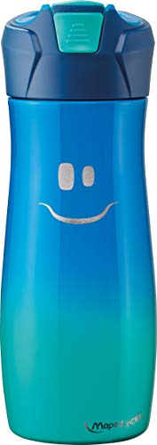 Maped Concept Kids 871303-Cantimplora (Acero Inoxidable, Color Azul, 580 ml (871303)