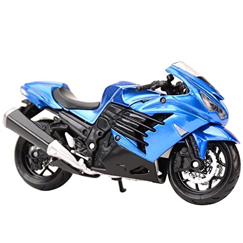 Maquetas de Motocicletas, Motocicleta Modelo Diecast for ka-wasa-ki NINJ-A ZX-14R 1:18 Estadísticas Die Vehicles Collectible Hobbies Motocicleta Modelo Juguetes