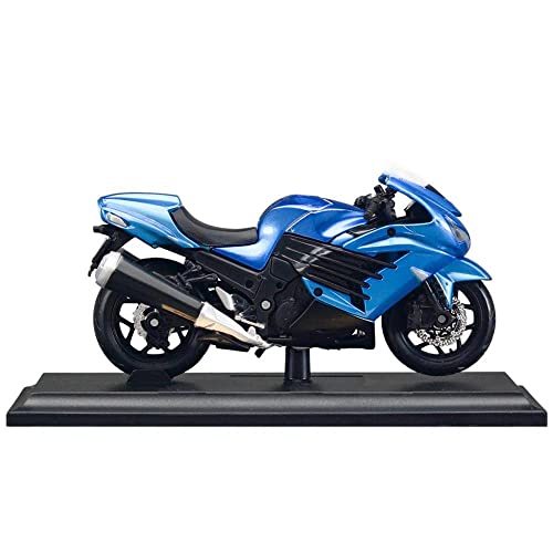 Maquetas de Motocicletas, Motocicleta Modelo Diecast for ka-wasa-ki NINJ-A ZX-14R 1:18 Estadísticas Die Vehicles Collectible Hobbies Motocicleta Modelo Juguetes