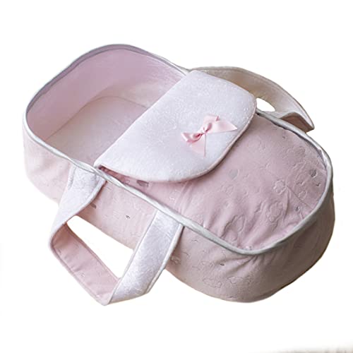 MARÍA JESÚS Mochila Porta Bebe Reborn. Mochila portabebés para Muñecas Reborn de 40 a 55cm. Mochila Porta muñecas para niñas, Cuna y Capazo