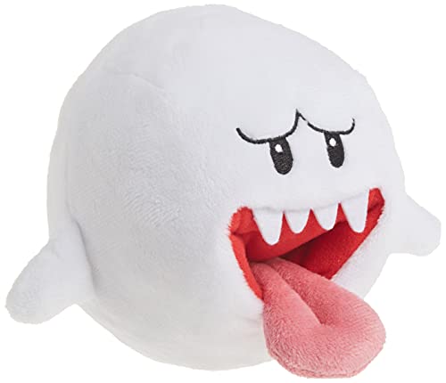 Mario 10 1428 Sanei Nintendo Super Mario Boo 15,6 cm con Licencia Oficial de Peluche