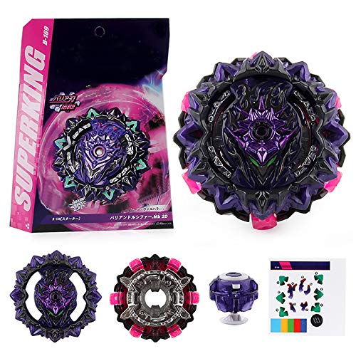 Mars Jun Peonzas, Beyblade, Burst Combat Gyro B-169 Boxed Creation God/Burst Gyro con Lanzador de Empuje Bidireccional