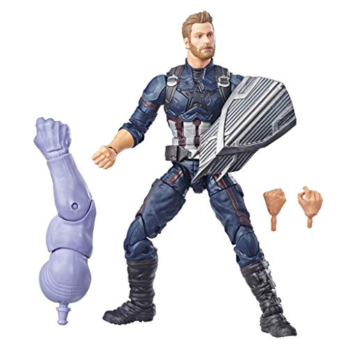 Marvel Classic- Marvel Legends Series Avengers: Infinity War 6-Inch Captain America Figure egends Capitán, Color Nylon/a (Hasbro E3980CB0)