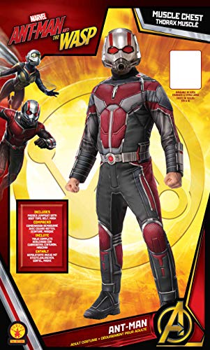 Marvel - Disfraz de Ant-Man oficial para hombre, Talla M adulto (Rubie's 821006-STD)