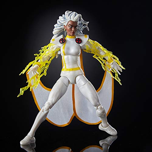 Marvel Figura de Ventilador Retro de 6 Pulgadas, colección Storm X-Men Figura de acción, Marvel Super Hero Collectible Series, para niños de 4 años y Otros