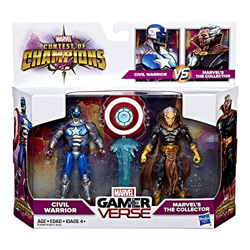 Marvel Gamerverse Contest of Champions Marvel'S The Collector vs. Civil Warrior 2-Pack