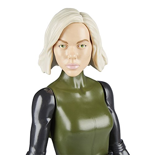 Marvel Infinity Krieg Titan Hero Serie Black Widow - Linterna con Puerto Titan Hero Power FX