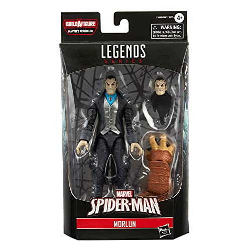 Marvel Legends Series - Figura Coleccionable de Morlun de 15 cm - 4 Accesorios y 2 Piezas de Figura para armar