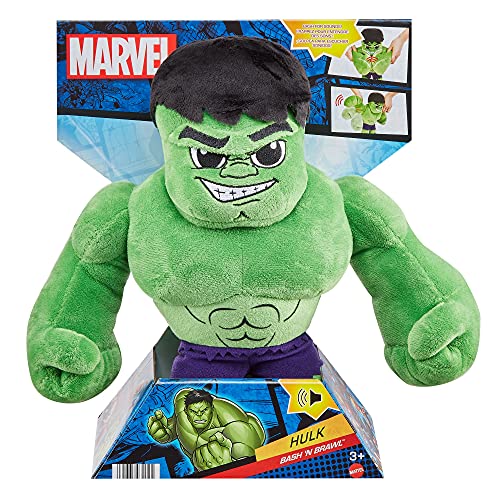 Marvel Marvel-HHK86 Bash N Brawl-Hulk, Color Multi-Colour (Mattel HHK86)