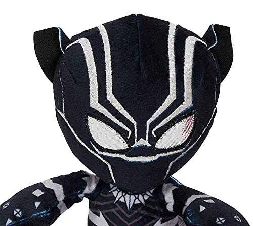 Marvel Peluche Black Panther 20 cm, juguete para niños +3 años (Mattel GYT44)