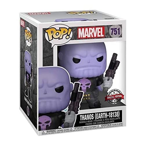 Marvel POP Super Heroes Thanos EARTH-18138 PX 6IN VIN Figure