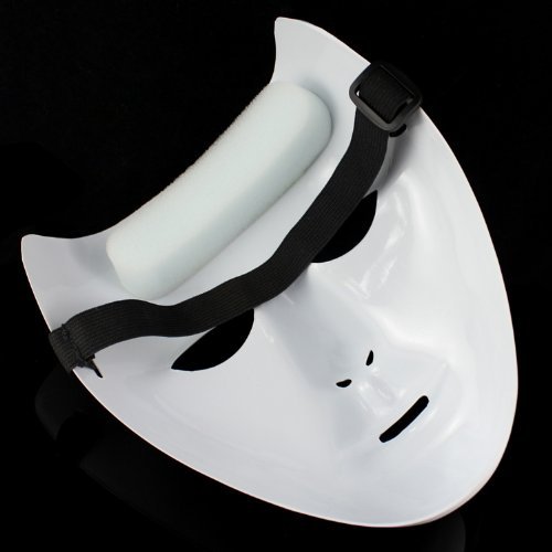 Máscara de Jabbawockeez Fool 's Day Joke Máscara Facial de Juguete Fancy Mysterious Costumes Halloween Ghost Dance Hip-Hop Performances Party Dress Mascarada Ball Máscaras por Ungfu Mall