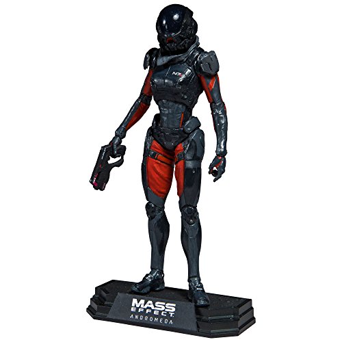 Mass Effect 12018 Andromeda Sara Ryder Figura de acción de 7 Pulgadas, Multicolor