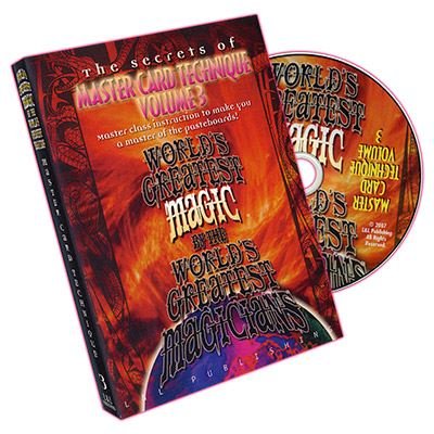 Master Card Technique Volume 3 (Magia Más Grande del Mundo) | DVD | Card Magic