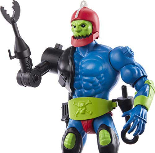 Masters of the Universe Masters del Universo Los Orígenes Figura de acción de Trap Jaw, Color (Mattel GNN97)