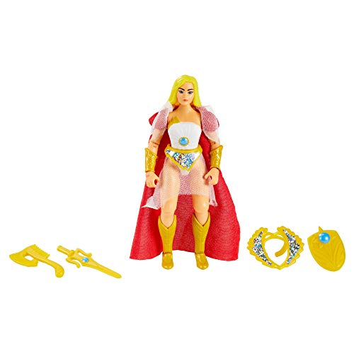 Masters of the Universe (Masters del Universo Orígenes) Figura She-Ra, muñeco articulado de juguete (Mattel GVW62)