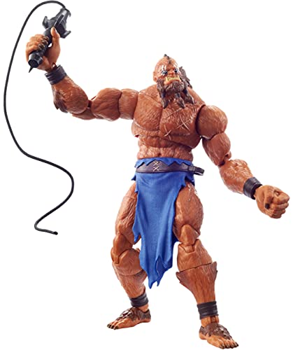 Masters of the Universe (Masters del Universo Revelation) Figura Beast Man, muñeco articulado de juguete (Mattel GYV16)