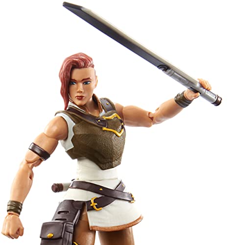 Masters of the Universe (Masters del Universo Revelation) Figura Teela, muñeco articulado de juguete (Mattel GYV15)