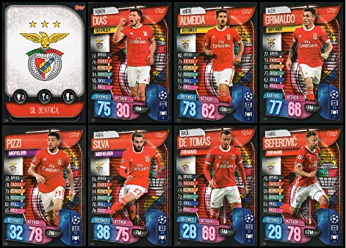 MATCH ATTAX 19/20 BENFICA COMPLETO 8 TARJETAS - Champions League