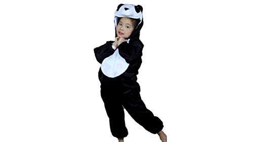 Matissa Niños Disfraces de Animales Niños Niñas Unisex Disfraces Cosplay Niños Onesie (Panda, L (para niños de 105 - 120 cm de Altura))