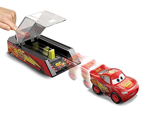 Mattel Cars Voitures Disney Pixar 3 - Mini Racers - Lanceur Jackson Storm